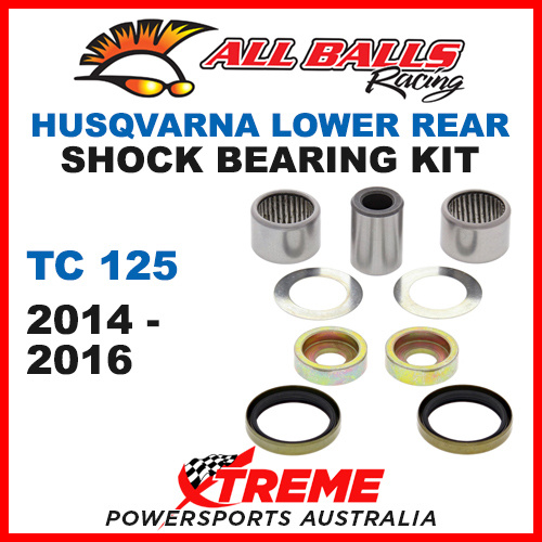 29-5066 Husqvarna TC125 TC 125 2014-2016 Lower Rear Shock Bearing Kit