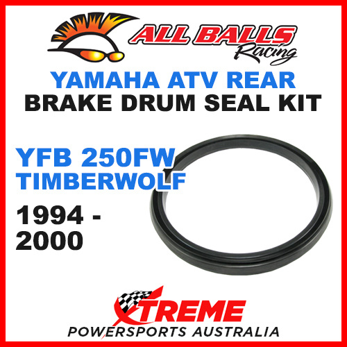 30-19401 YAMAHA YFB 250FW TIMBERWOLF 1994-2000 REAR BRAKE DRUM SEAL KIT