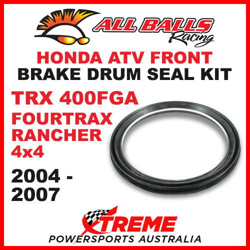 HONDA ATV TRX400FGA FOURTRAX RANCHER 4X4 2004-2007 FRONT BRAKE DRUM SEAL KIT