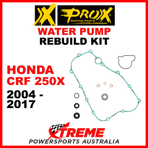 ProX Honda CRF250X CRF 250X 2004-2017 Water Pump Repair Kit 33.57.1324