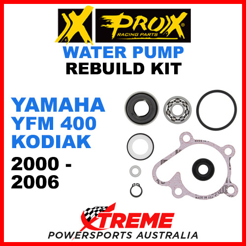 ProX Yamaha YFM 400 Kodiak 2000-2006 Water Pump Repair Kit 33.57.2427
