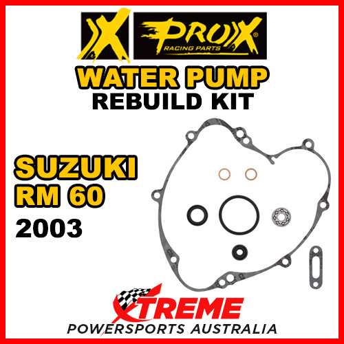 ProX For Suzuki RM60 RM 60 2003 Water Pump Repair Kit 33.57.3023