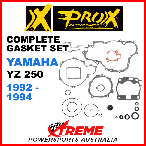 ProX Yamaha YZ250 YZ 250 1992-1994 Complete Gasket Set 34.2312