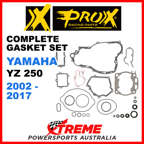ProX Yamaha YZ250 YZ 250 2002-2017 Complete Gasket Set 34.2322