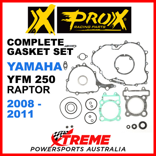 ProX Yamaha YFM 250 Raptor 2008-2011 Complete Gasket Set 34.2358
