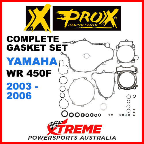 ProX Yamaha WR450F WR 450F 2003-2006 Complete Gasket Set 34.2424