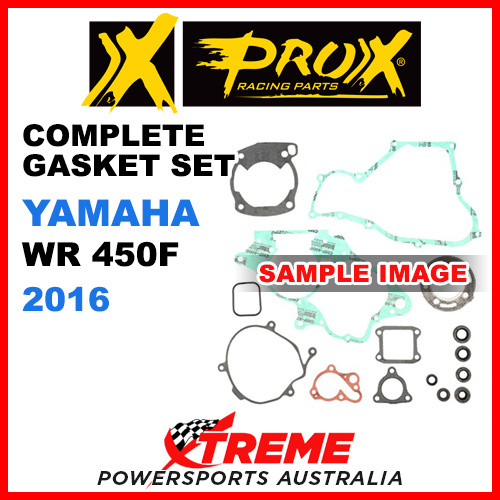 ProX Yamaha WR450F WR 450F 2016 Complete Gasket Set 34.2444