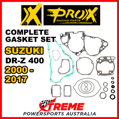 ProX For Suzuki DR-Z400 DR-Z 400 2000-2017 Complete Gasket Set 34.3420