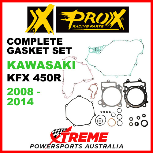 ProX Kawasaki KFX450R KFX 450R 2008-2014 Complete Gasket Set 34.4408