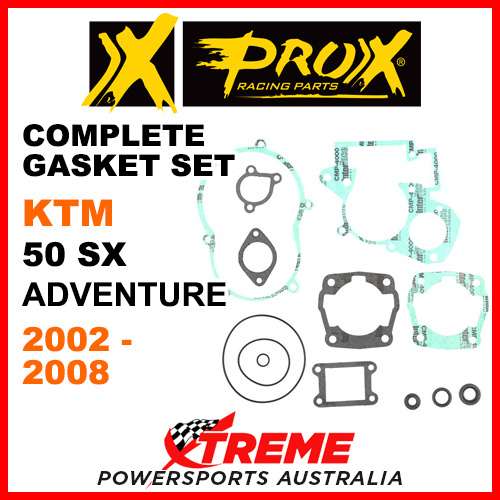 ProX KTM 50SX 50 SX Adventure 2001-2008 Complete Gasket Set 34.6011