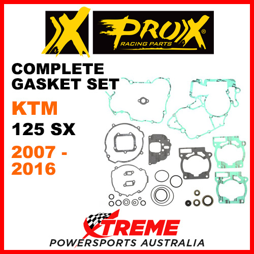ProX KTM 125SX 125 SX 2007-2015 Complete Gasket Set 34.6227