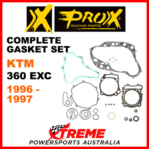ProX KTM 360EXC 360 EXC 1996-1997 Complete Gasket Set 34.6346