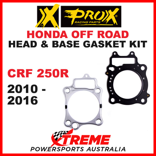 ProX Honda CRF250R CRF 250R 2010-2016 Head & Base Gasket Kit
