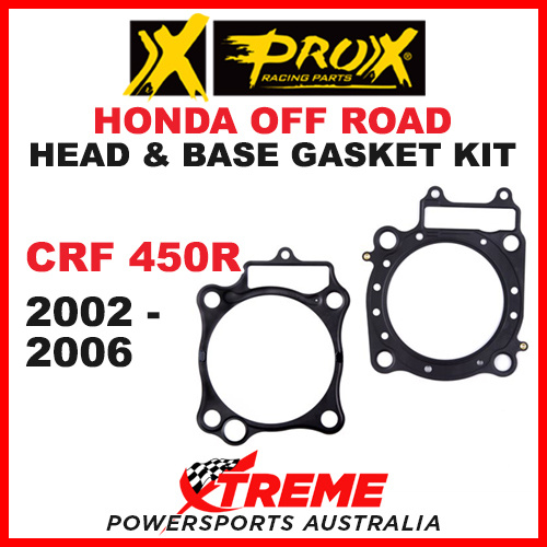 ProX Honda CRF450R CRF 450R 2002-2006 Head & Base Gasket Kit