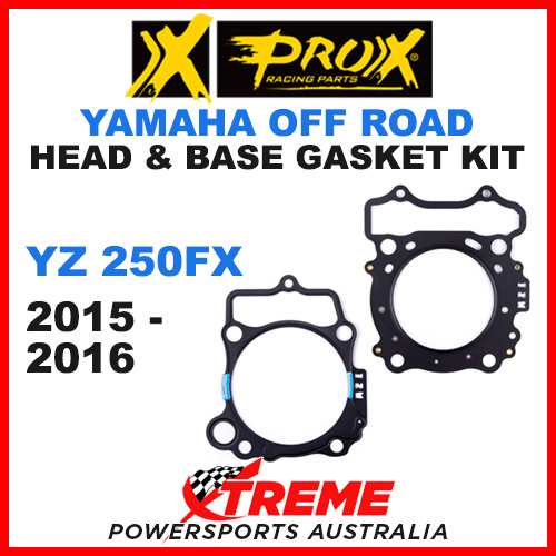 ProX Yamaha YZ250FX YZ 250FX  2015-2016 Head & Base Gasket Kit