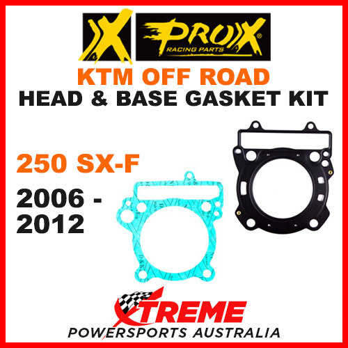 ProX KTM 250SX-F 250 SX-F 2006-2012 Head & Base Gasket Kit