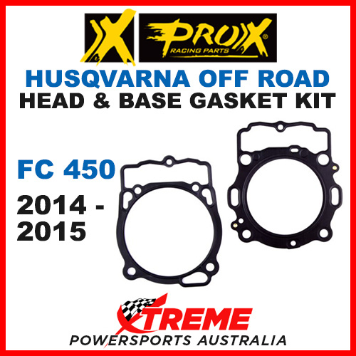 ProX Husqvarna FC450 FC 450 2014-2015 Head & Base Gasket Kit