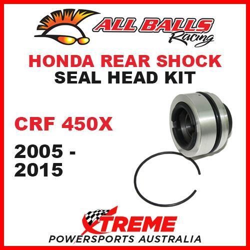 Rear Shock Seal Head Kit Honda CRF450X CRF 450X 2005-2015 Dirt Bike Moto, All Balls 37-1001