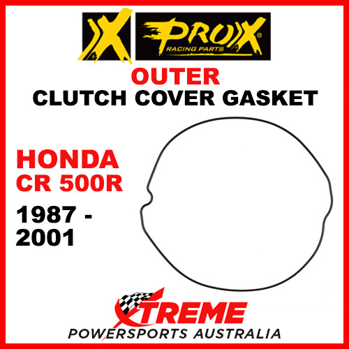 ProX Honda CR500R CR 500R 1987-2001 Outer Clutch Cover Gasket 37.19.G1384