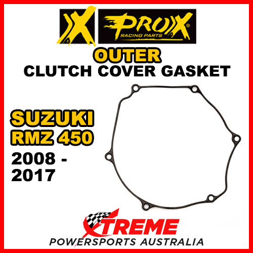 ProX For Suzuki RMZ450 RMZ 450 2008-2017 Outer Clutch Cover Gasket 37.19.G3408