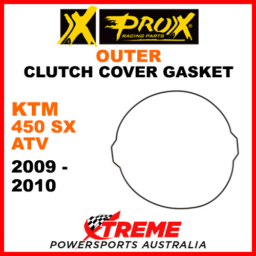 ProX KTM 450SX 450 SX ATV 2009-2010 Outer Clutch Cover Gasket 37.19.G6427