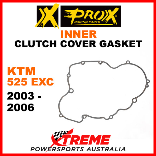 ProX KTM 525EXC 525 EXC 2003-2006 Inner Clutch Cover Gasket 37.19.G6520