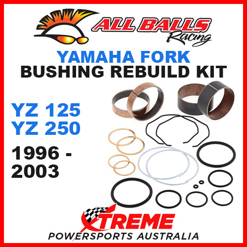 ALL BALLS 38-6010 MX OFF ROAD FORK BUSHING KIT YAMAHA YZ125 YZ250 1996-2003