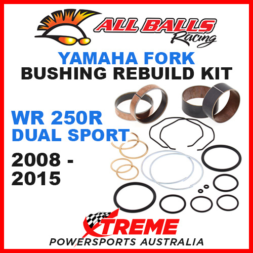 ALL BALLS 38-6010 OFF ROAD FORK BUSHING KIT YAMAHA WR250R DUAL SPORT 2008-2015