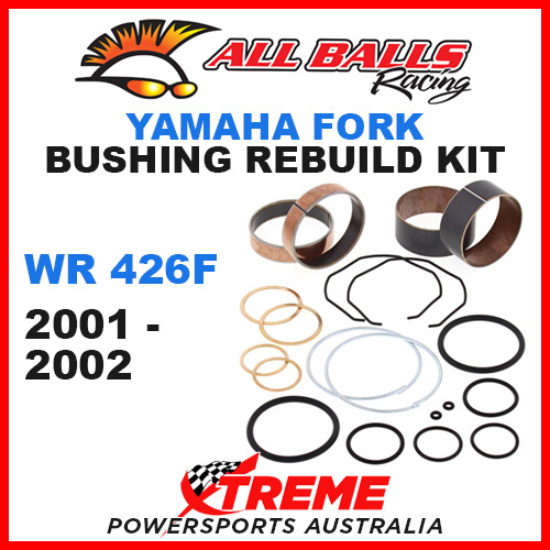 ALL BALLS 38-6010 OFF ROAD FORK BUSHING KIT YAMAHA WR426F WRF426 2001-2002
