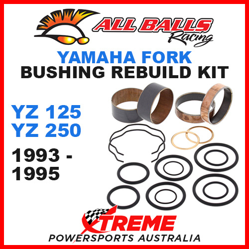 ALL BALLS 38-6014 MX OFF ROAD FORK BUSHING KIT YAMAHA YZ125 YZ250 1993-1995