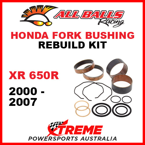 All Balls 38-6027 Honda XR650R XR 650R 2000-2007 Fork Bushing Kit