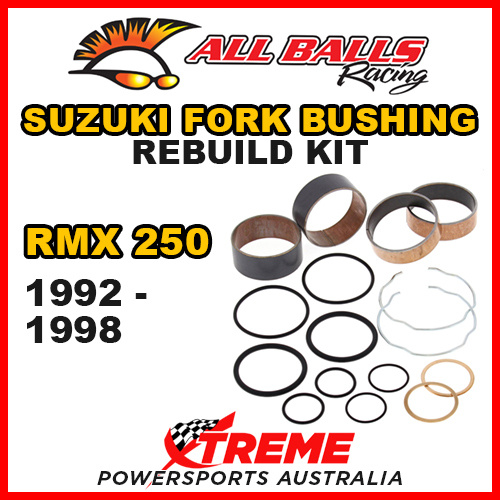 All Balls 38-6030 For Suzuki RMX250 RMX 250 1992-1998 Fork Bushing Kit