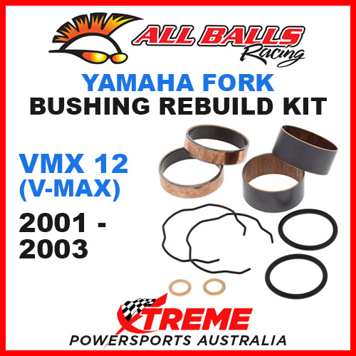 All Balls 38-6039 Yamaha VMX12 V-Max 1200cc 2001-2003 Fork Bushing Kit