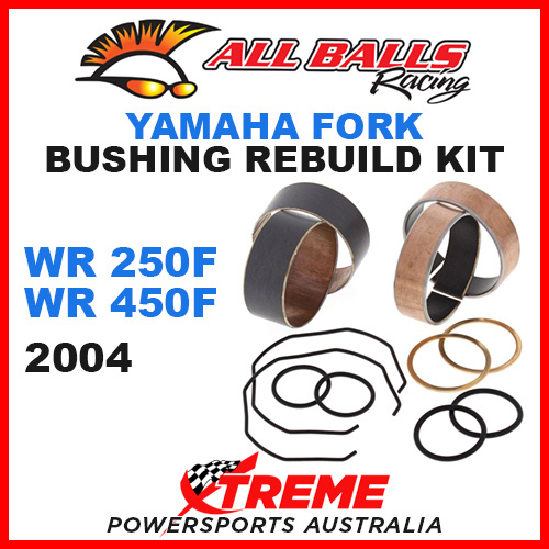 ALL BALLS 38-6045 ENDURO FORK BUSHING KIT YAMAHA WR250F WR450F WRF 250 450 2004
