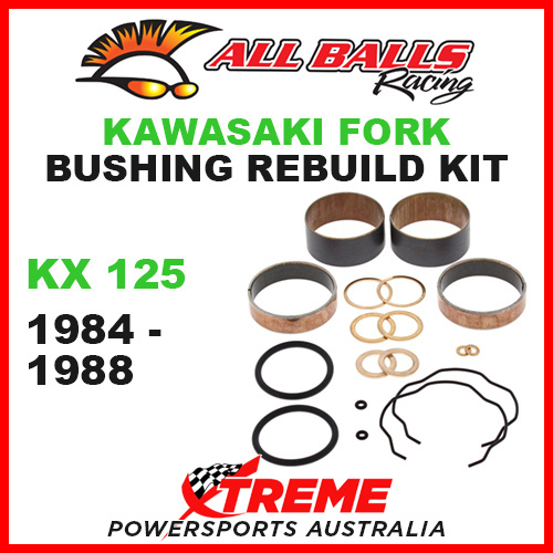 38-6048 Kawasaki KX125 KX 125 1984-1988 MX Off Road Fork Bushing Kit