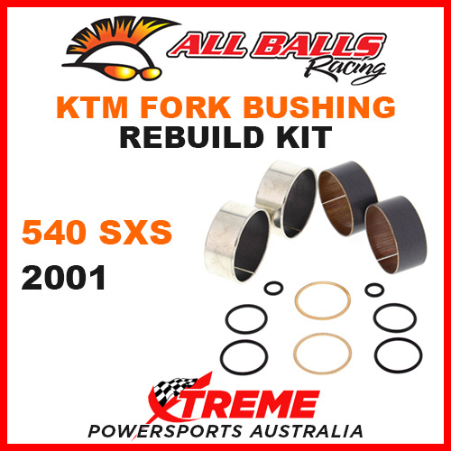 38-6053 KTM 540SXS 540 SXS 2001 MX Fork Bushing Rebuild Kit Dirt Bike