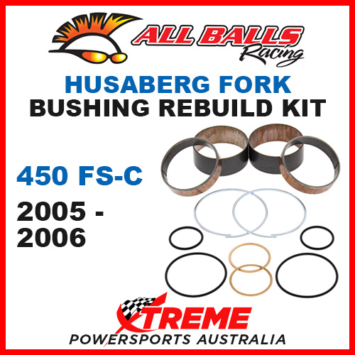 All Balls 38-6054 Husaberg 450FS-C 450 FS-C 2005-2006 Fork Bushing Kit