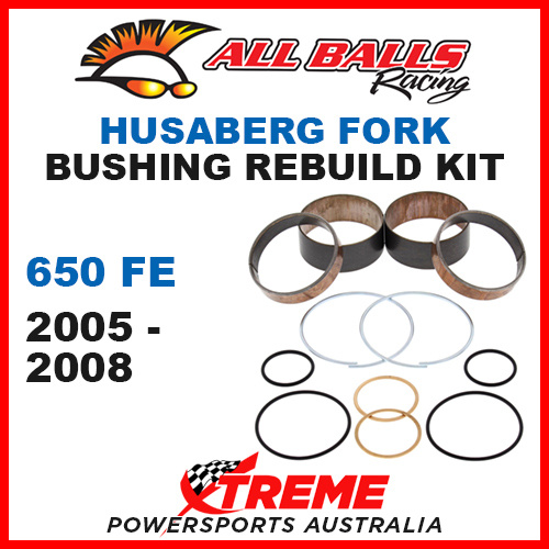 All Balls 38-6054 Husaberg 650FE 650 FE 2005-2008 Fork Bushing Kit