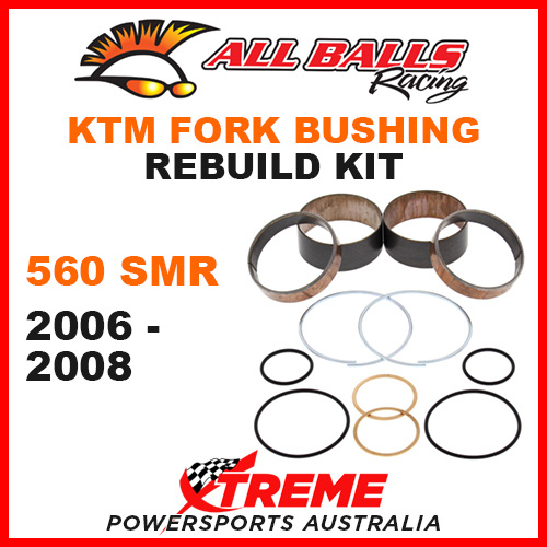 38-6054 KTM 560SMR 560 SMR 2006-2008 MX Fork Bushing Rebuild Kit Dirt Bike