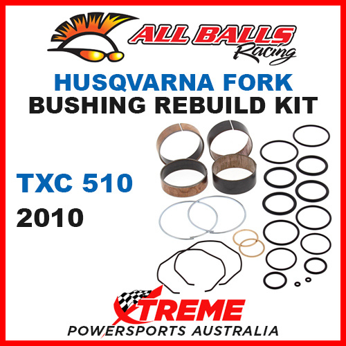 All Balls 38-6068 Husqvarna TXC510 TXC 510 2010 Fork Bushing Kit