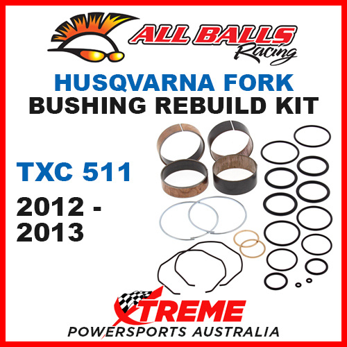 All Balls 38-6068 Husqvarna TXC511 TXC 511 2012-2013 Fork Bushing Kit