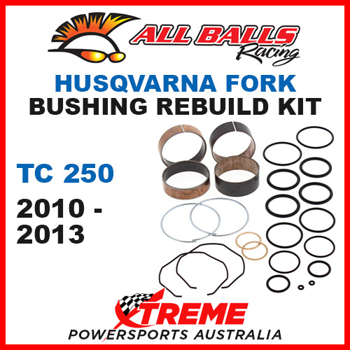 All Balls 38-6068 Husqvarna TC250 TC 250 2010-2013 Fork Bushing Kit