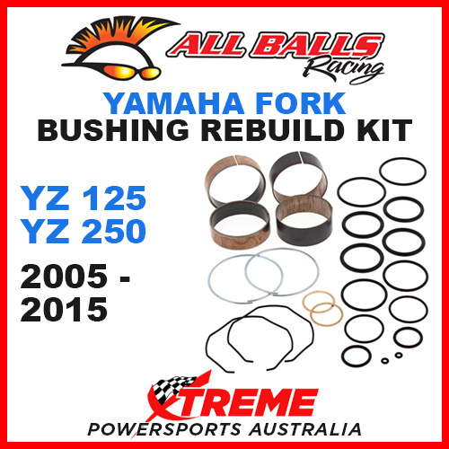 MX Off Road Fork Bushing Kit Yamaha YZ125 YZ250 2005-2015, All Balls 38-6068