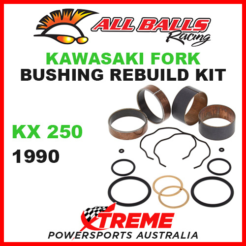 38-6070 Kawasaki KX250 KX 250 1990 MX Off Road Fork Bushing Kit