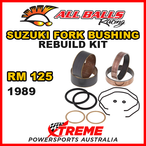All Balls 38-6071 For Suzuki RM125 RM 125 1989 Fork Bushing Kit