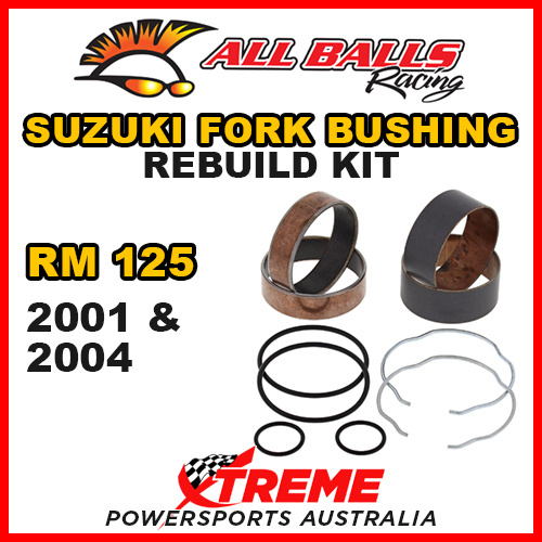 All Balls 38-6072 For Suzuki RM125 RM 125 2001 2004 Fork Bushing Kit