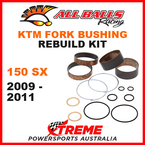 38-6073 KTM 150 SX 150SX 2009-2011 MX Fork Bushing Rebuild Kit Dirt Bike