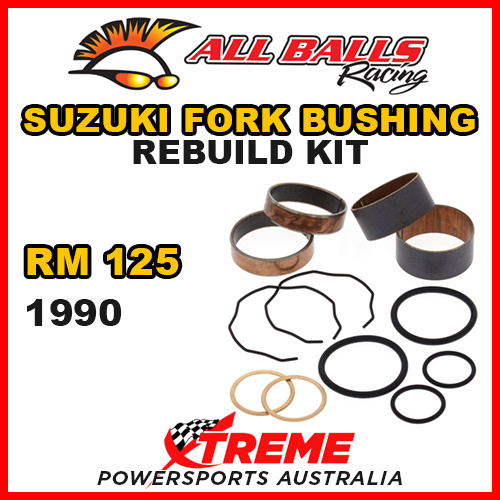 All Balls 38-6078 For Suzuki RM125 RM 125 1990 Fork Bushing Kit