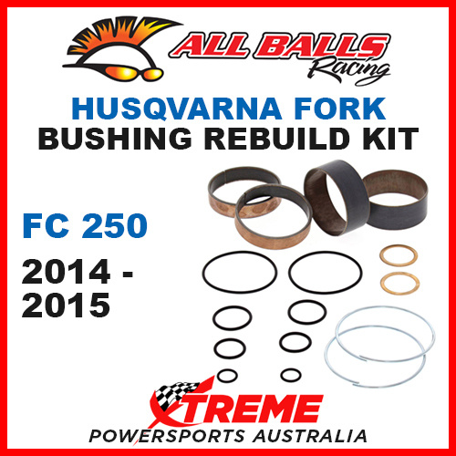 All Balls 38-6082 Husqvarna FC250 FC 250 2014-2015 Fork Bushing Kit