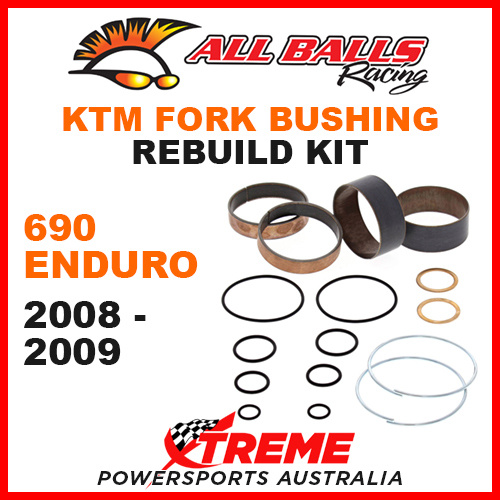 38-6082 KTM 690 Enduro 2008-2009 MX Fork Bushing Rebuild Kit Dirt Bike